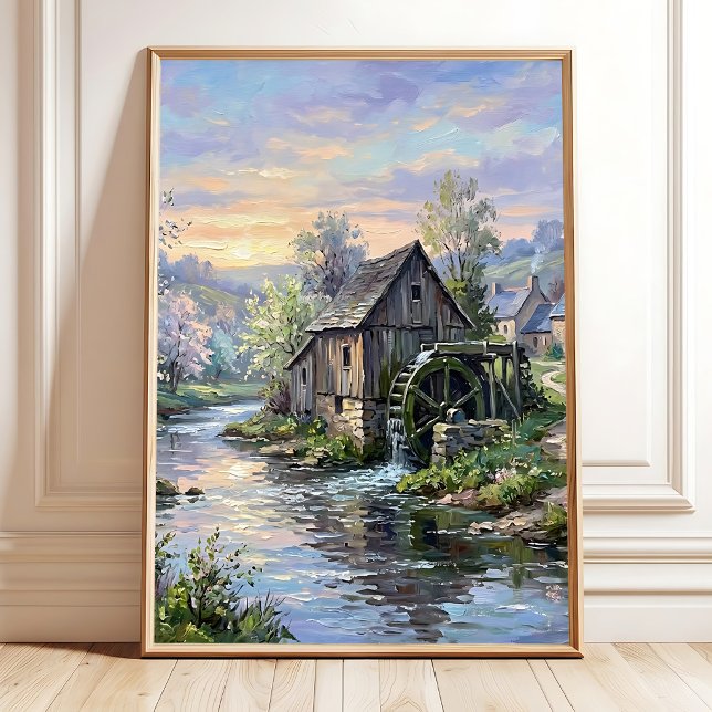 Impressionist Countryside Wall Art Canvas Print (Creator Uploaded)