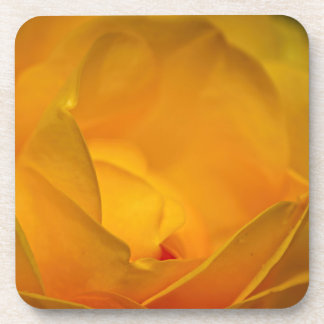 Impressionist Delicate Rose Petals Coaster
