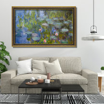 Impressionist Elegance: Claude Monet Water Lilies