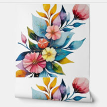 impressionist flowers watercolors