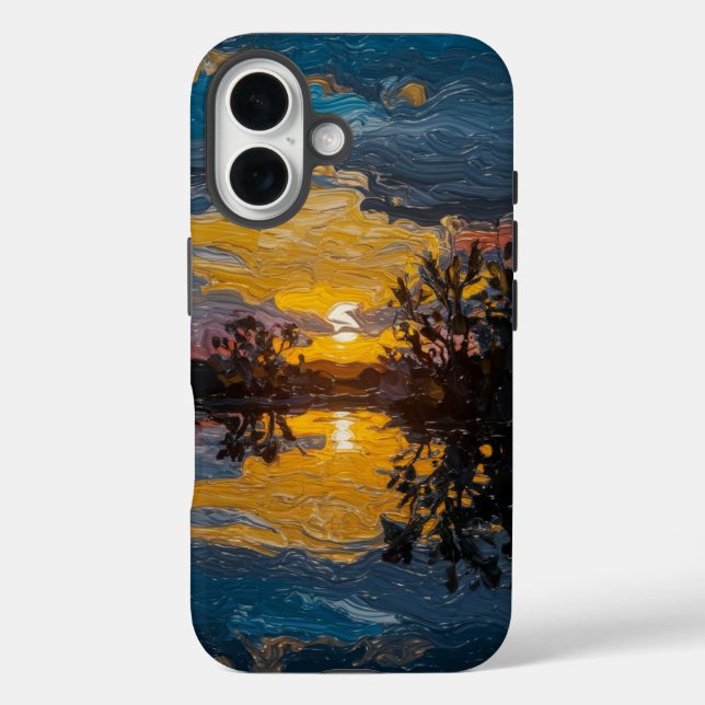  Impressionist Landscape Art Case-Mate iPhone Case (Back)