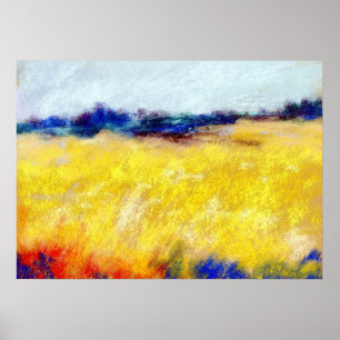 Impressionist Landscape Painting Poster