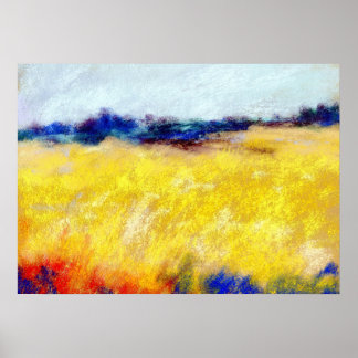 Impressionist Landscape Painting Poster