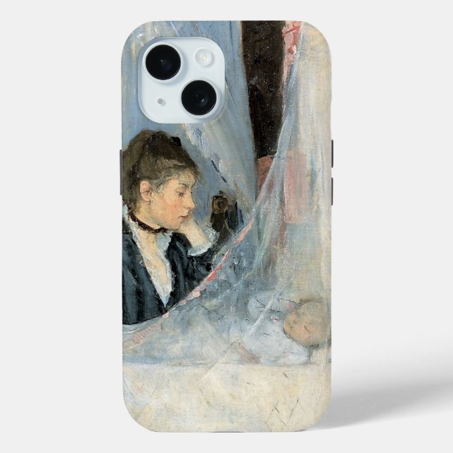 Impressionist Mother Watching Child's Sleep Case-Mate iPhone Case (Back)