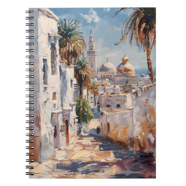 Impressionist motiv of Tunis Notebook (Front)