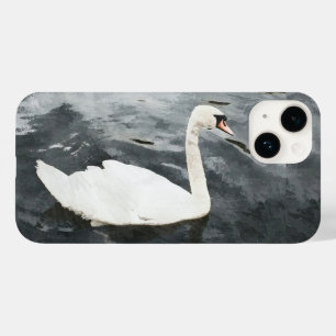 Impressionist Swan Case-Mate iPhone 14 Case
