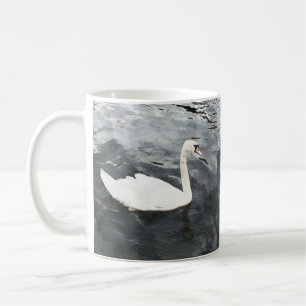Impressionist Swan Coffee Mug