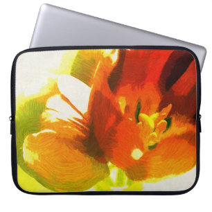 Impressionist Tulip Laptop Computer Sleeve