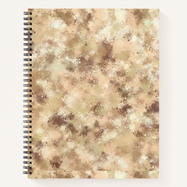 Impressionistic Desert Camo Notebook (Front)