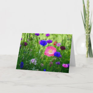 Impressionistic Spring Scene Card