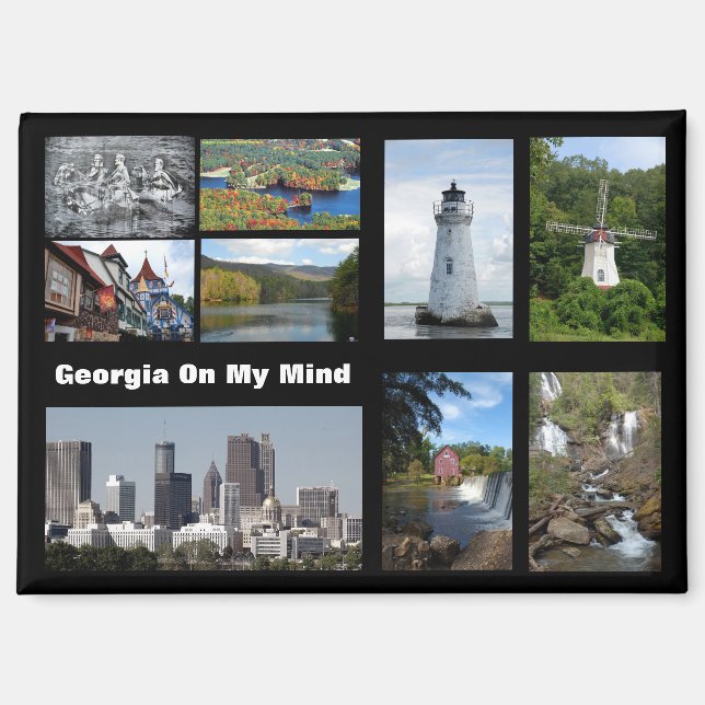 Impressions of Georgia USA Magnet (Front)