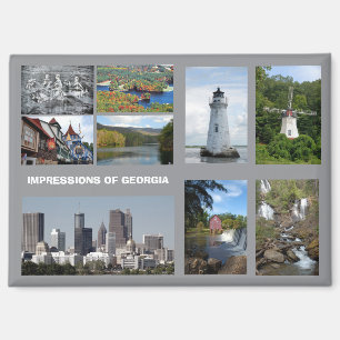 Impressions of Georgia USA Magnet