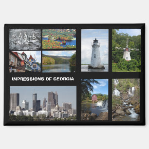 Impressions of Georgia USA Magnet