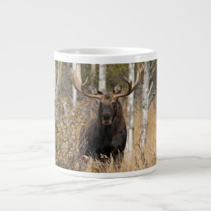 Impressive Bull Moose Large Coffee Mug
