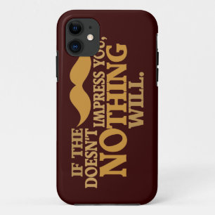 Impressive Moustache custom colour iPhone case