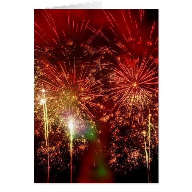 Impressive Red Fireworks (Front)