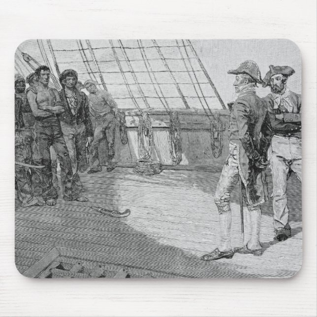 Impressment of American Seamen Mouse Pad (Front)