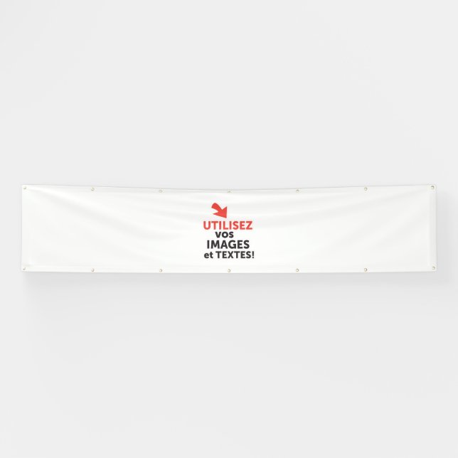 Imprimer vos conceptions en ligne en français banner (Horizontal)