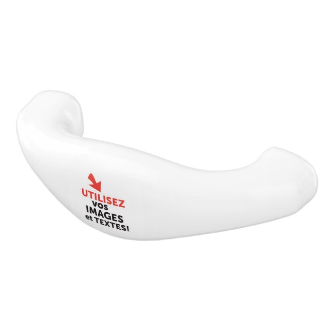 Imprimer vos conceptions en ligne en français ceramic drawer pull (Angled)