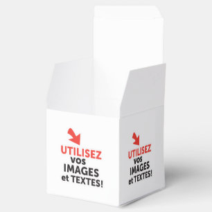 Imprimer vos conceptions en ligne en français favour box
