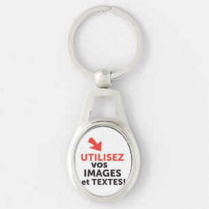 Imprimer vos conceptions en ligne en français key ring