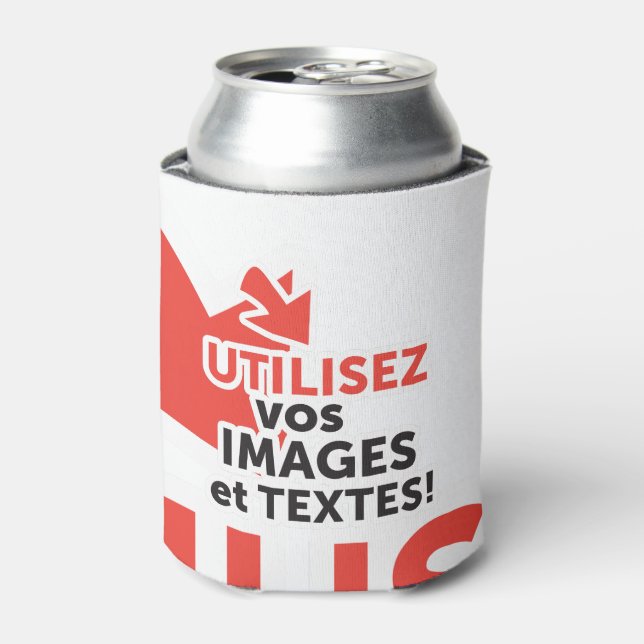 Imprimer vos designs en ligne DIY en Français Can Cooler (Can Front)