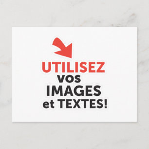 Imprimer vos designs en ligne DIY en Français Postcard