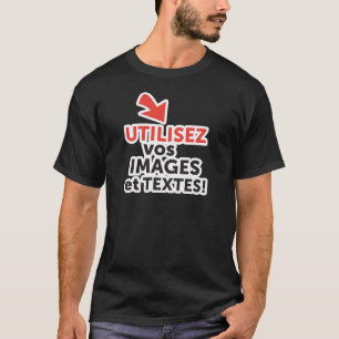 Imprimer vos designs en ligne DIY en Français T-Shirt