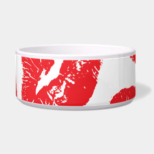 Imprint Kiss Red Lips: Vintage Seamless