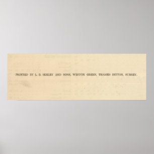 Imprint of a Historical Atlas 1828 AD Poster