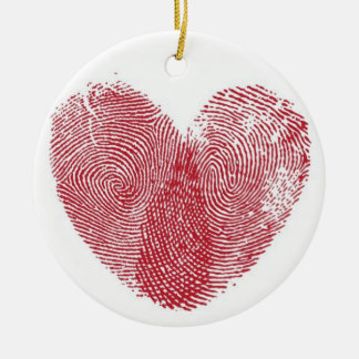 "Imprint on my Heart" Ornament
