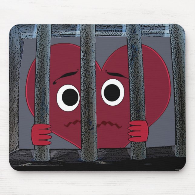 Imprisoned Heart Mousepad (Front)