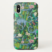 Improbable Botanical with Dinosaurs - dark green