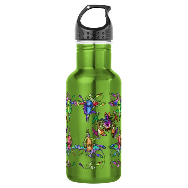 Improbable lobster  532 ml water bottle (Front)