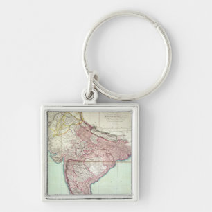 Improved Map of India published in London 1820 Key Ring