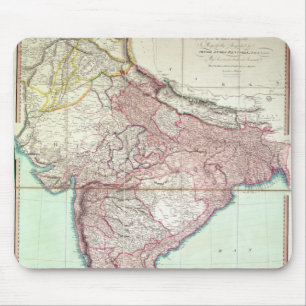 Improved Map of India published in London 1820 Mouse Pad