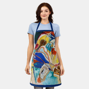 Improvisation 30 (Cannons) by Wassily Kandinsky Apron