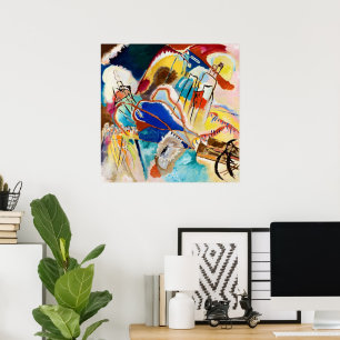 Improvisation 30 (Cannons) by Wassily Kandinsky Poster