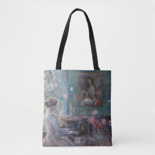 Improvisation by Frederick Childe Hassam Tote Bag