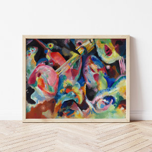 Improvisation Flood   Kandinsky Poster