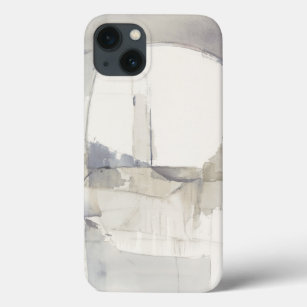 Improvisation I Grey Abstract Print iPhone 13 Case