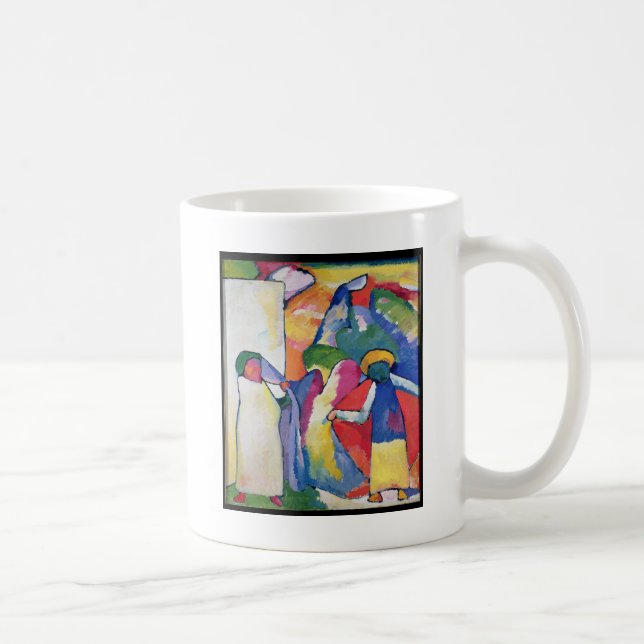 Improvisation No. 6 (Africans) Coffee Mug (Right)