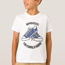 "Improvisers for Kamala Harris" kids' shirt