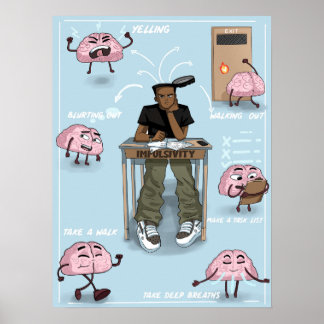 Impulse Control (Matte) Poster