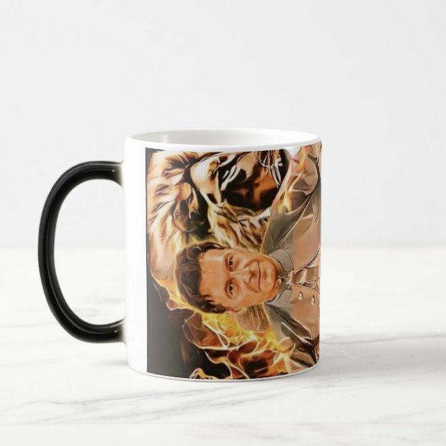 "Imran Khan Mug: Celebrate the Legend with Every S Magic Mug (Left)