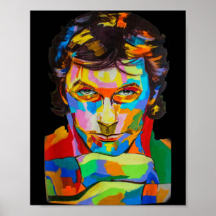 Imran Khan Rtrait Shirt Pti The New Pm Of Pakistan Poster