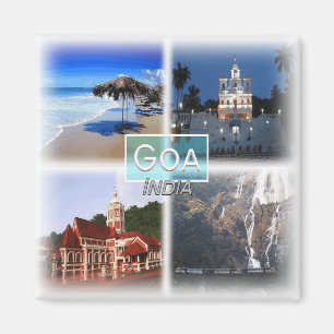 IN0039 Asia, India, Goa, fridge Magnet