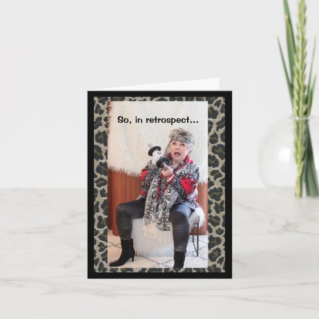 In 2015 where did you think you'd be in 5 years card (Front)