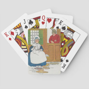 In a cottage in Fife Lived a man and his wife Playing Cards