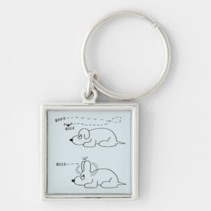 In a Dog's Age Key Ring